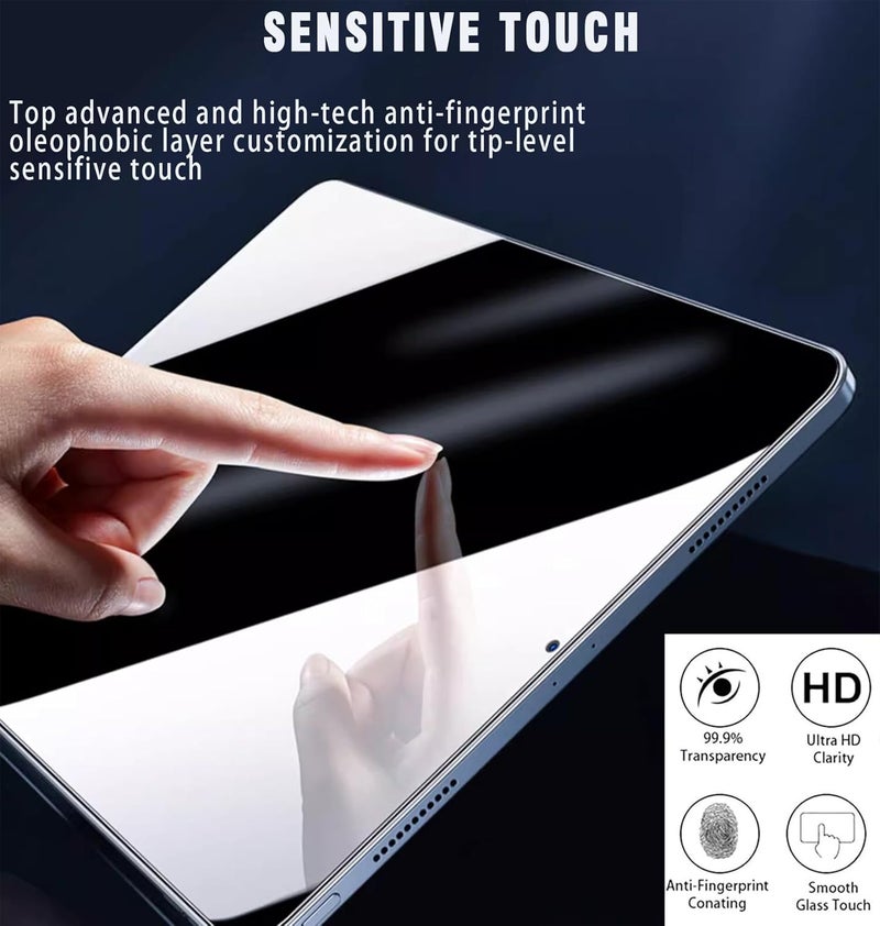XINDERS 1 Pack Privacy Screen Protector for IPAD 11th/10th Generation 10.9 inch (2025/2022 Models) Tempered Glass Apple Pencil Compatible - Image 5